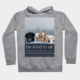 Be Kind, Unconditional Love Hoodie